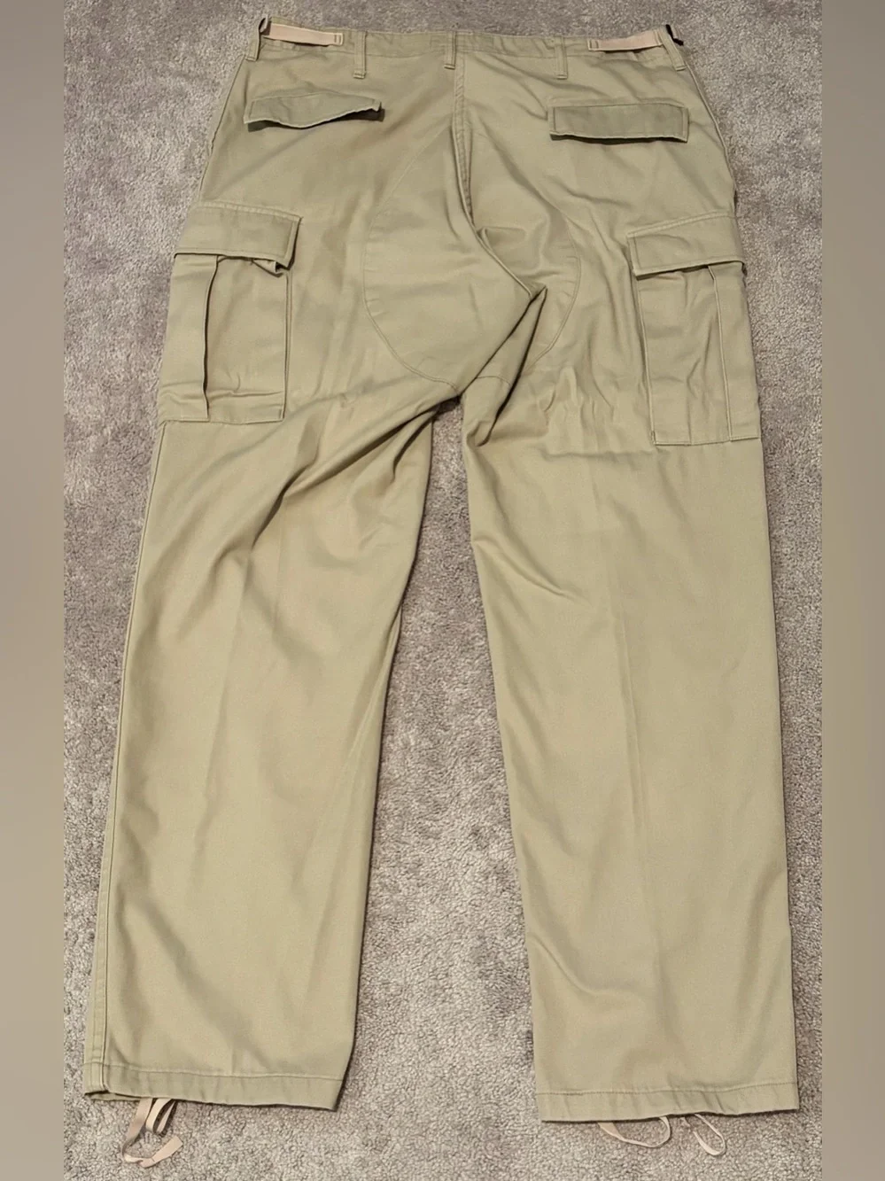 Propper Men's Khaki Cargo Combat Pants Tactical Utility Adjustable Size Large